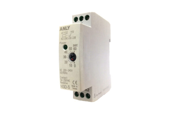 H3D-S On Delay Timer 200-240VAC Range: 60sec Anly