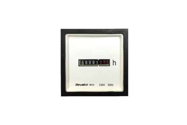 Hour Meter 72X72mm Analog Type Panel Mount 4RH72 Revalco - Image 2