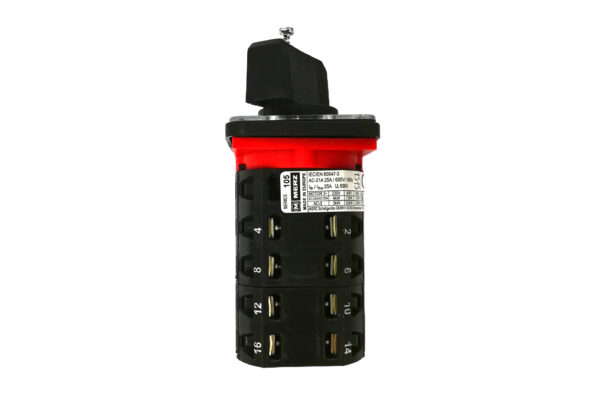 2 Speed Rotary Switch 25Amps MZ12210 P 105/1.0200 MERZ - Image 4
