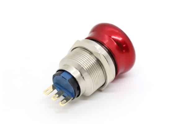 Metal Emergency Stop Button 5A 250V 1NO 1NC SP22ES Sparta - Image 4