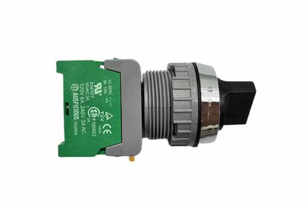 Selector Switch 30mm 2 Position IP65 1NO CS30 Auspicious - Image 2