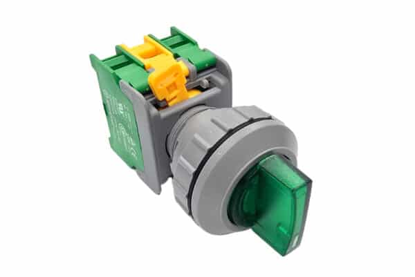 Selector Switch Illuminated 30mm 3Pos 2NO GSL30-3 Auspicious - Image 2