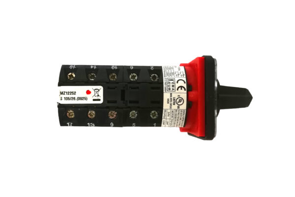 Star Delta Changeover Switch with I Contact 25A MZ12252 MERZ - Image 3