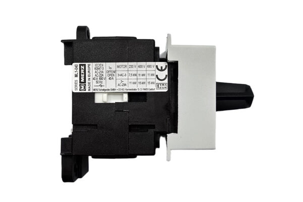 40 Amp 3 Pole Disconnect Switch Din Rail MZ35058 MERZ - Image 4