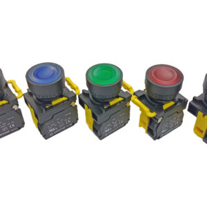 22mm Illuminated Push Button IP65 3A 250VAC T2PLF Auspicious