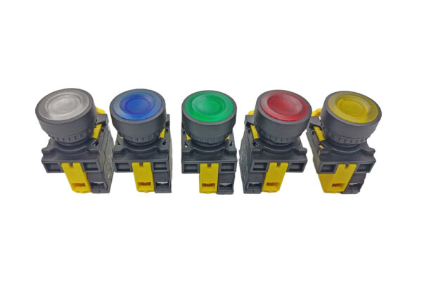 22mm Illuminated Push Button IP65 3A 250VAC T2PLF Auspicious - Image 2