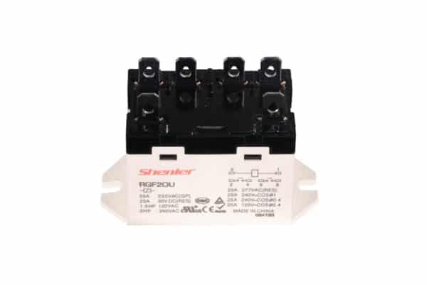 25Amp Relay 6 Pin Flange Mount RGF2OU Shenler