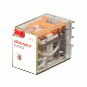 8 Pin DPDT Relay Flat Pin Base Mount RKF2CO Shenler