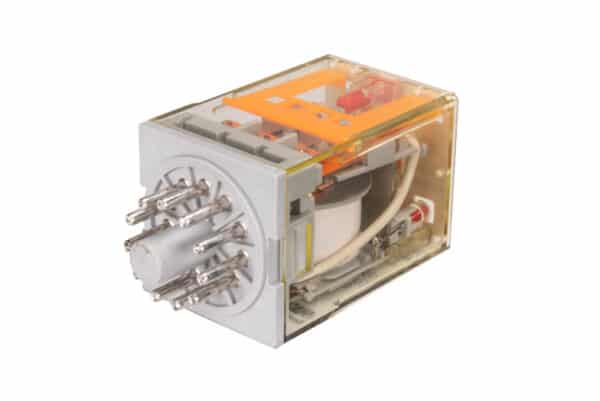 11 Pin Round Relay 3CO 10A LED & Test Button RUB3C Shenler - Image 4