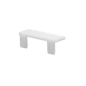 Label Plate for 14 Pin Relay Base Color: White SK4P Shenler