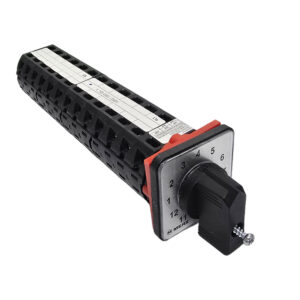 12 Position Switch Rotary 25Amps 2 Pole Panel Mount MERZ