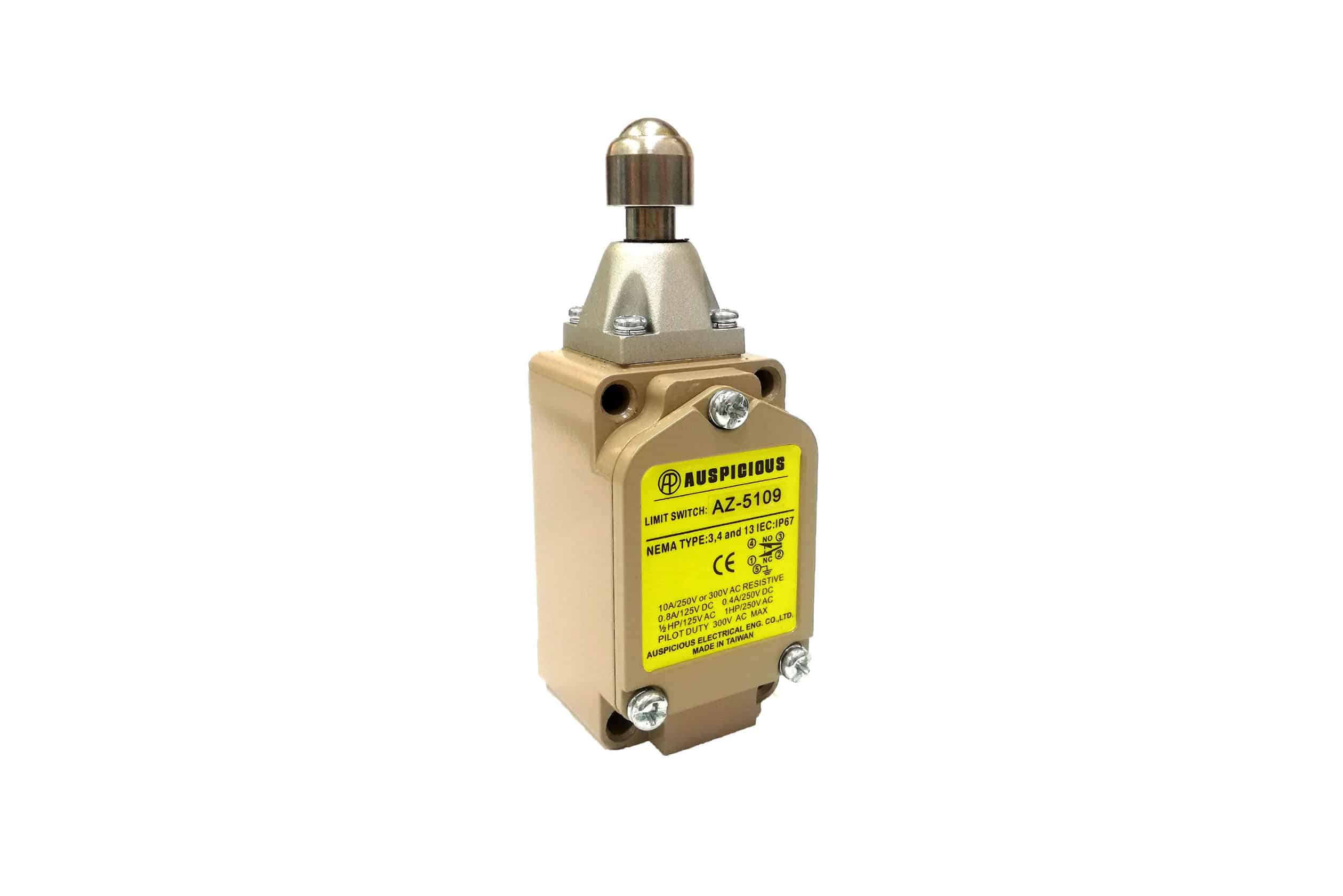 Top Ball Plunger Limit Switch AZ-5109 Auspicious
