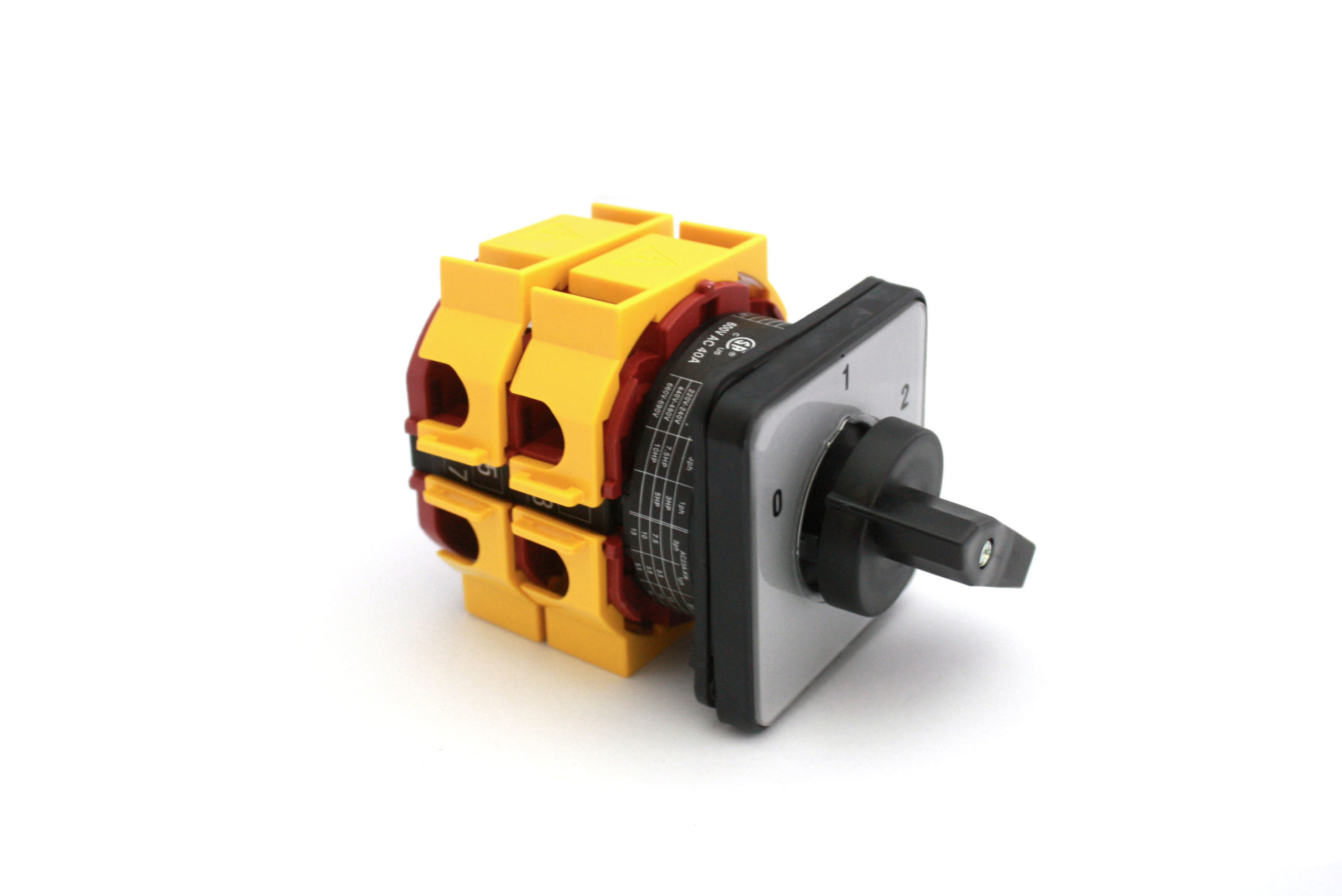 A318 32A 2P 0-1-2 Rotary Switch