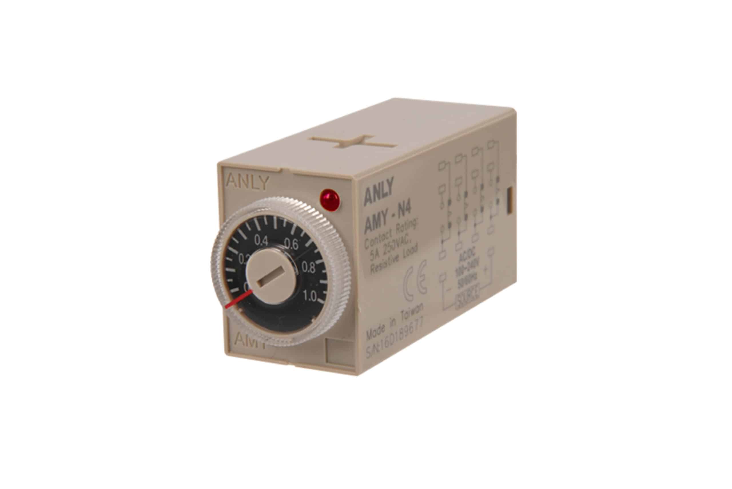 14 Pin Relay Timer Multi Range Analogue Type Model: AMY-N4 Anly