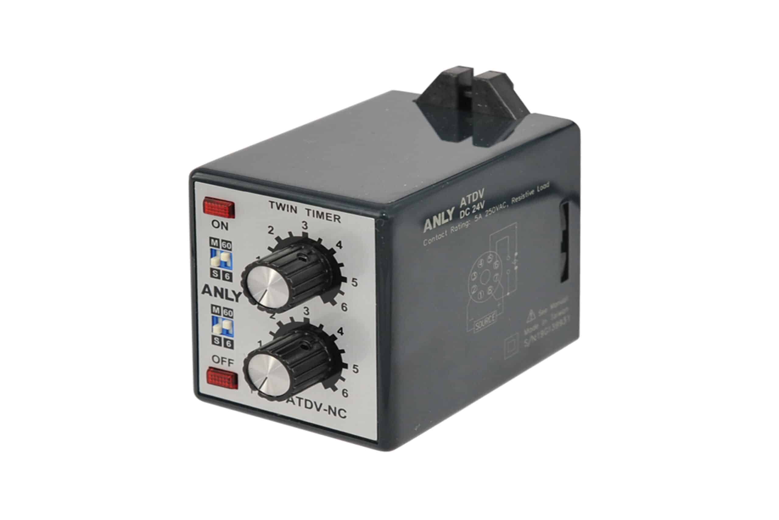 On Off Timer Asymmetrical Recycler Multi Range Model: ATDV-NC Anly