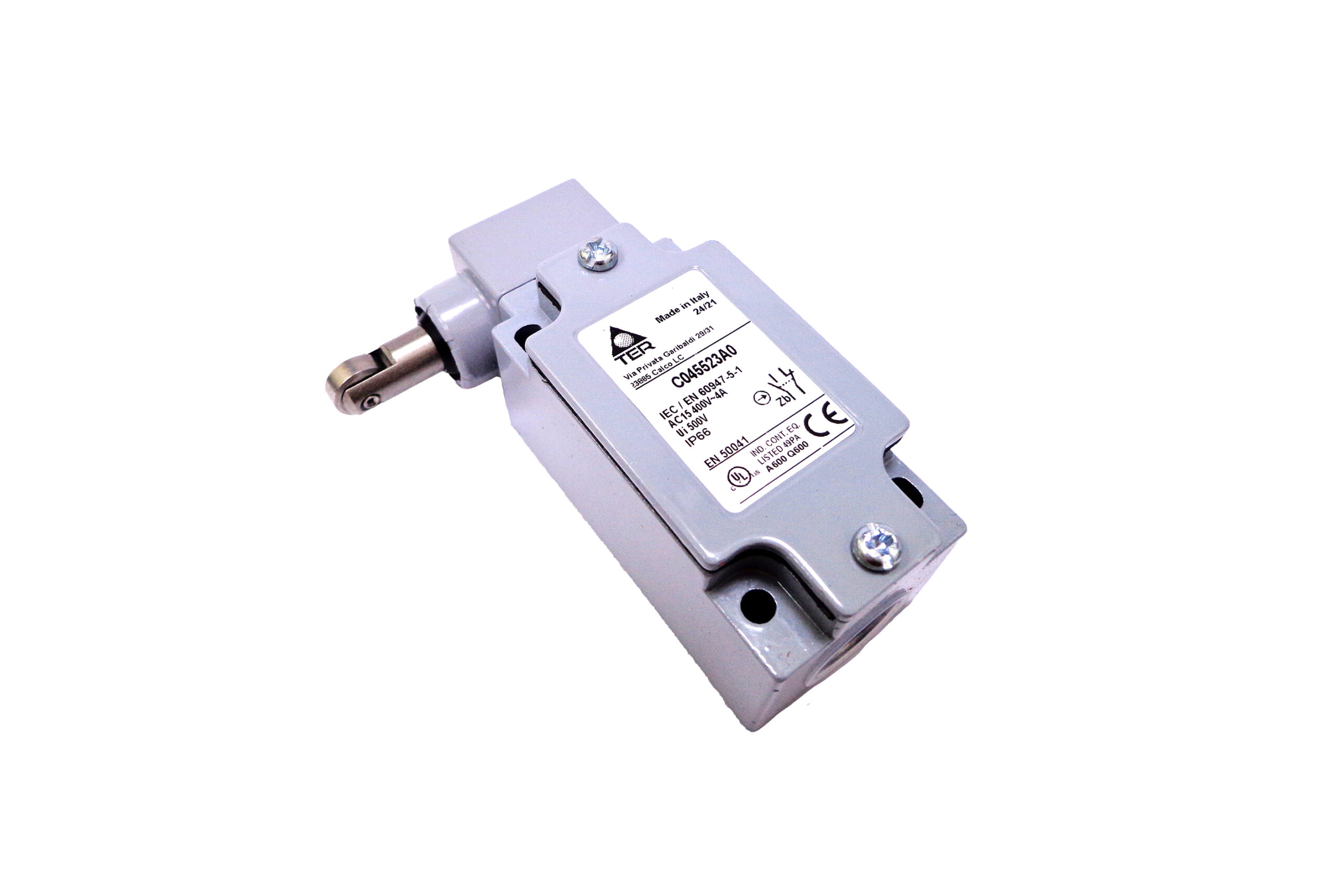 Limit Switch Roller Type Side Actuator 1NO 1NC C045523A0 TER - Image 4