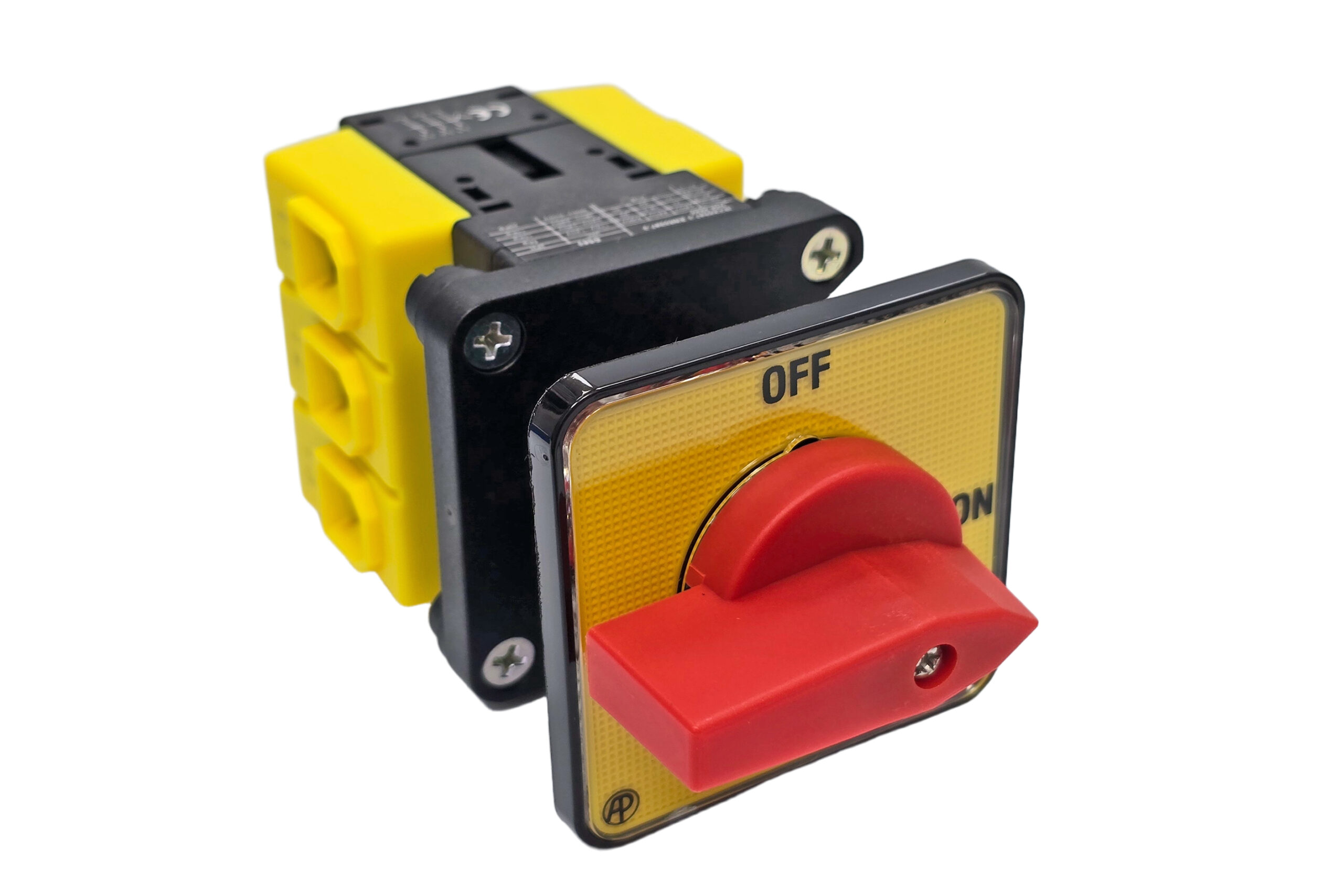 63 Amp 3 Phase Main Switch 22mm Panel Mount DS63PS22R