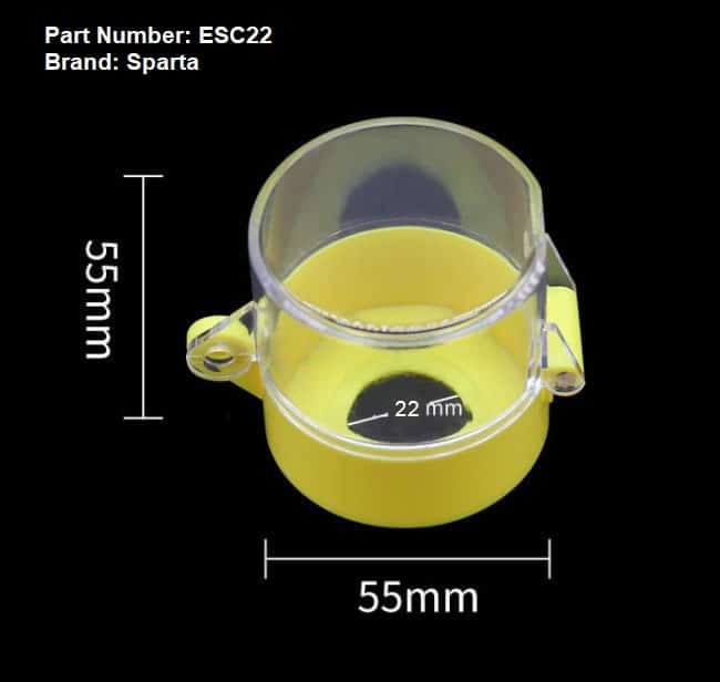 Emergency Push Button Protective Cover 22mm H:55mm ESC22 - Image 6
