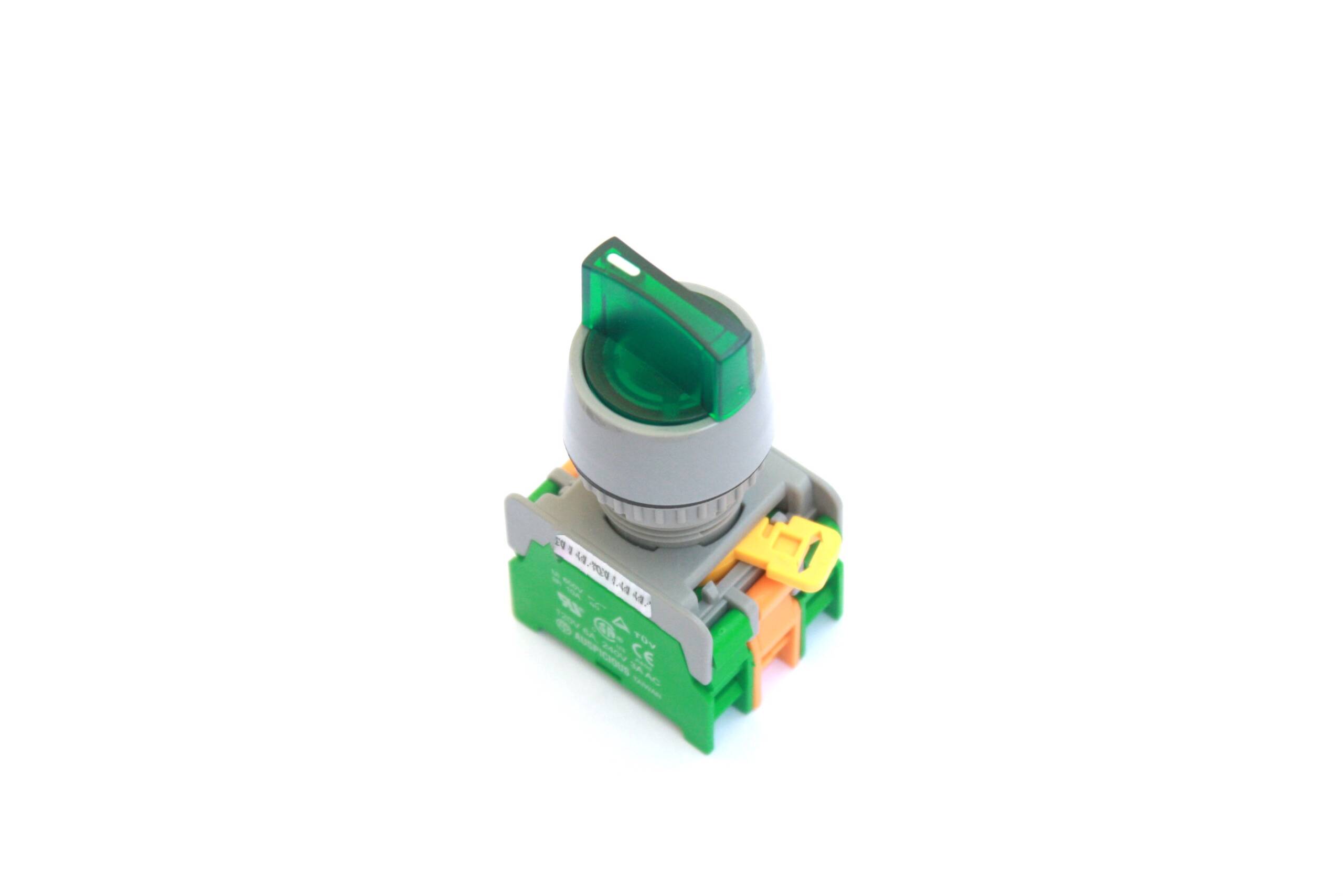 GLS22 Green Illuminated Selector Switch