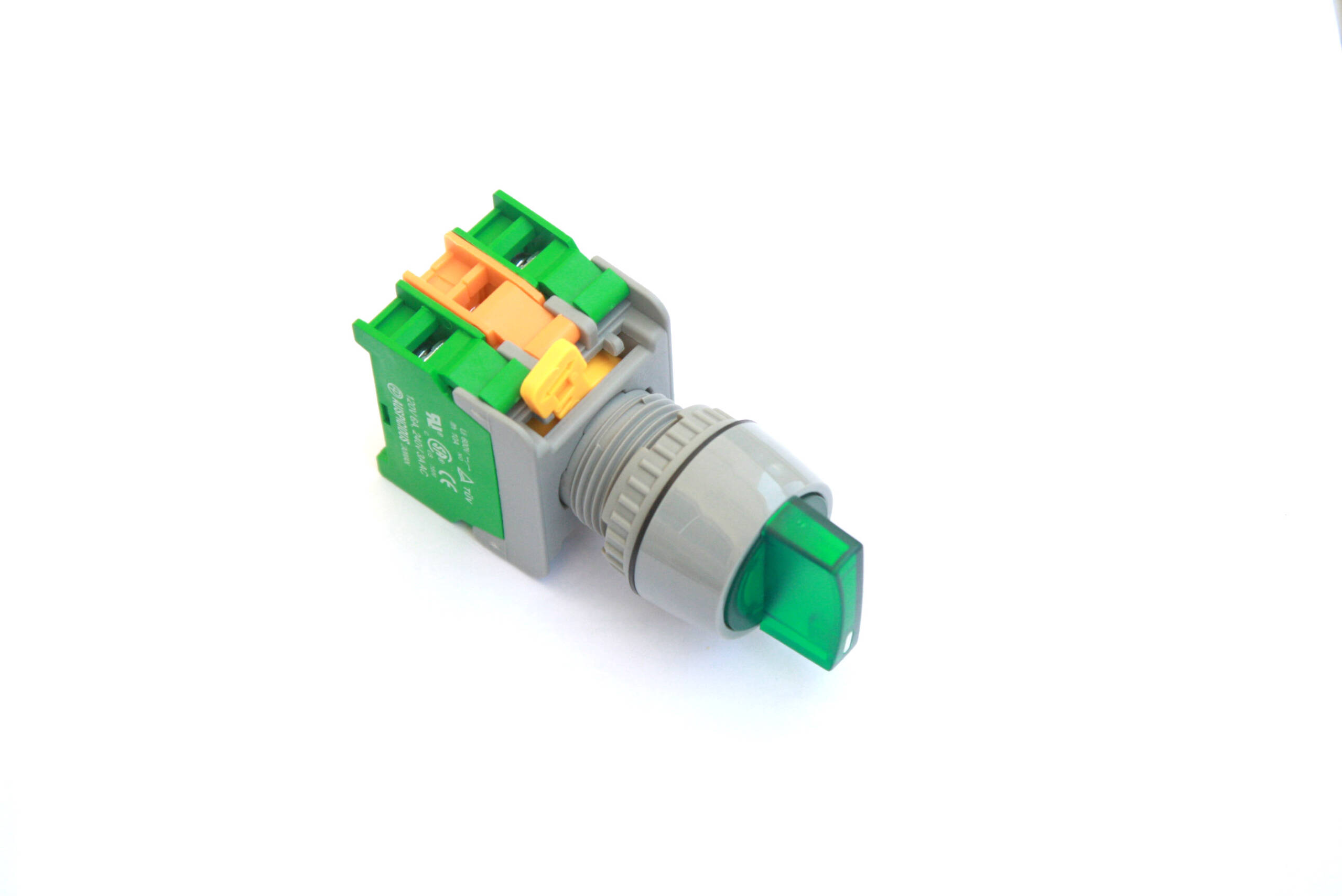 GLS22 Green Illuminated Selector Switch