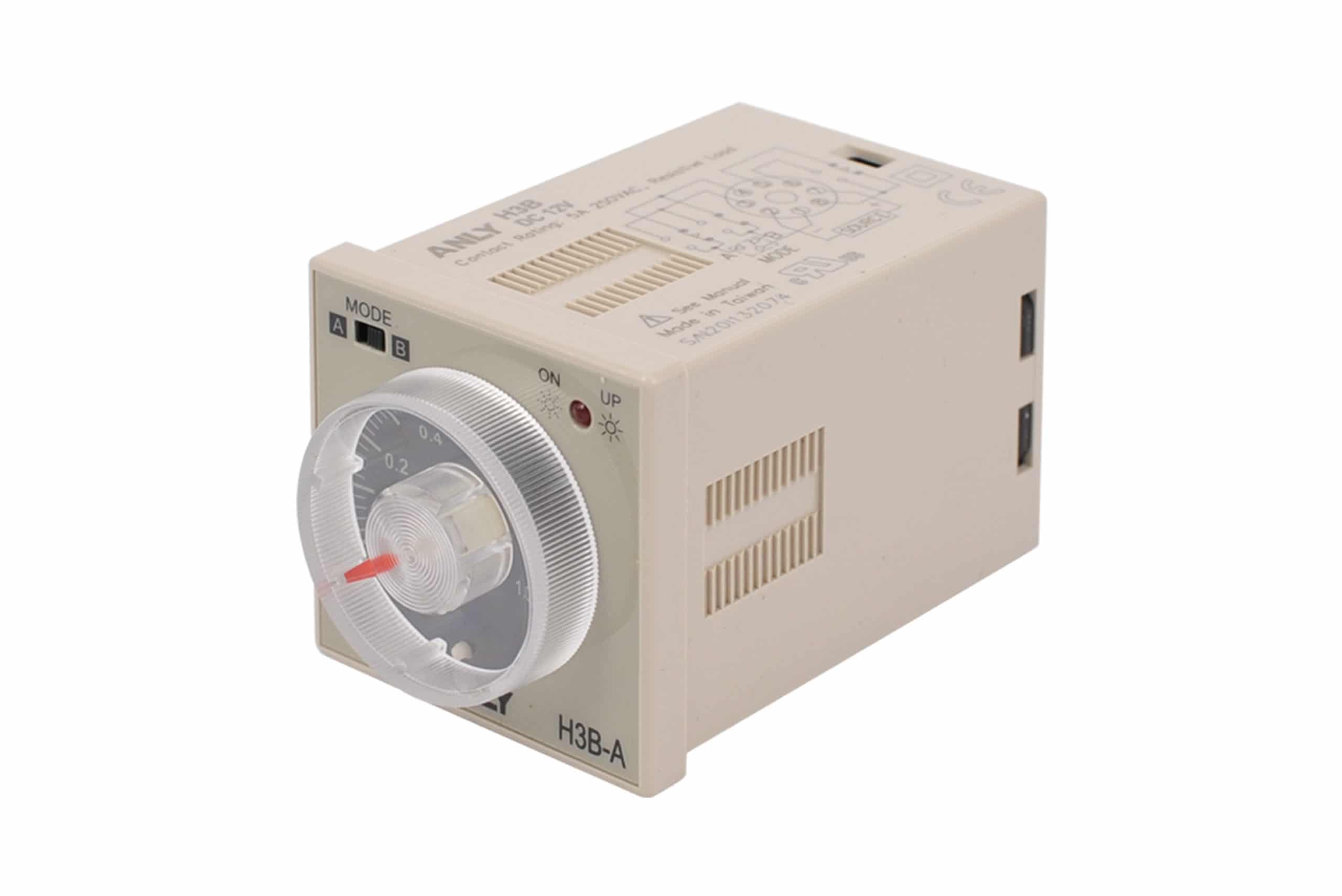 8 Pin Timer Analogue H3B-A 12VDC Anly