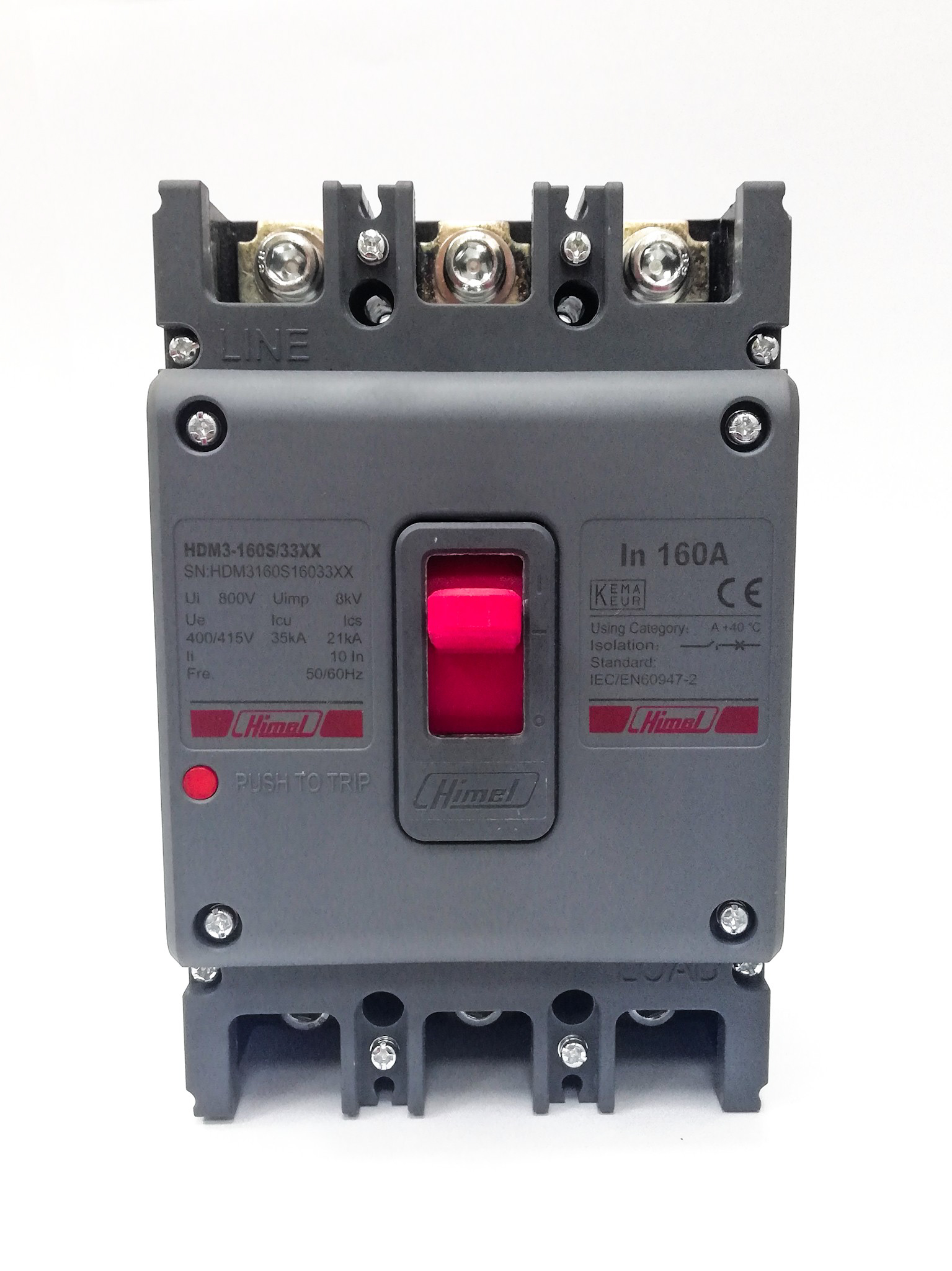 HDM3160 160A 3P MCCB Himel