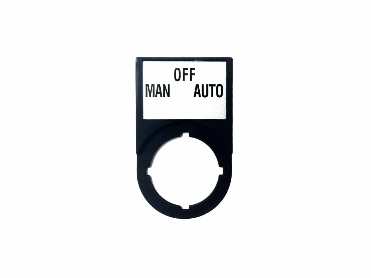 MAN-OFF-AUTO Plate - 2