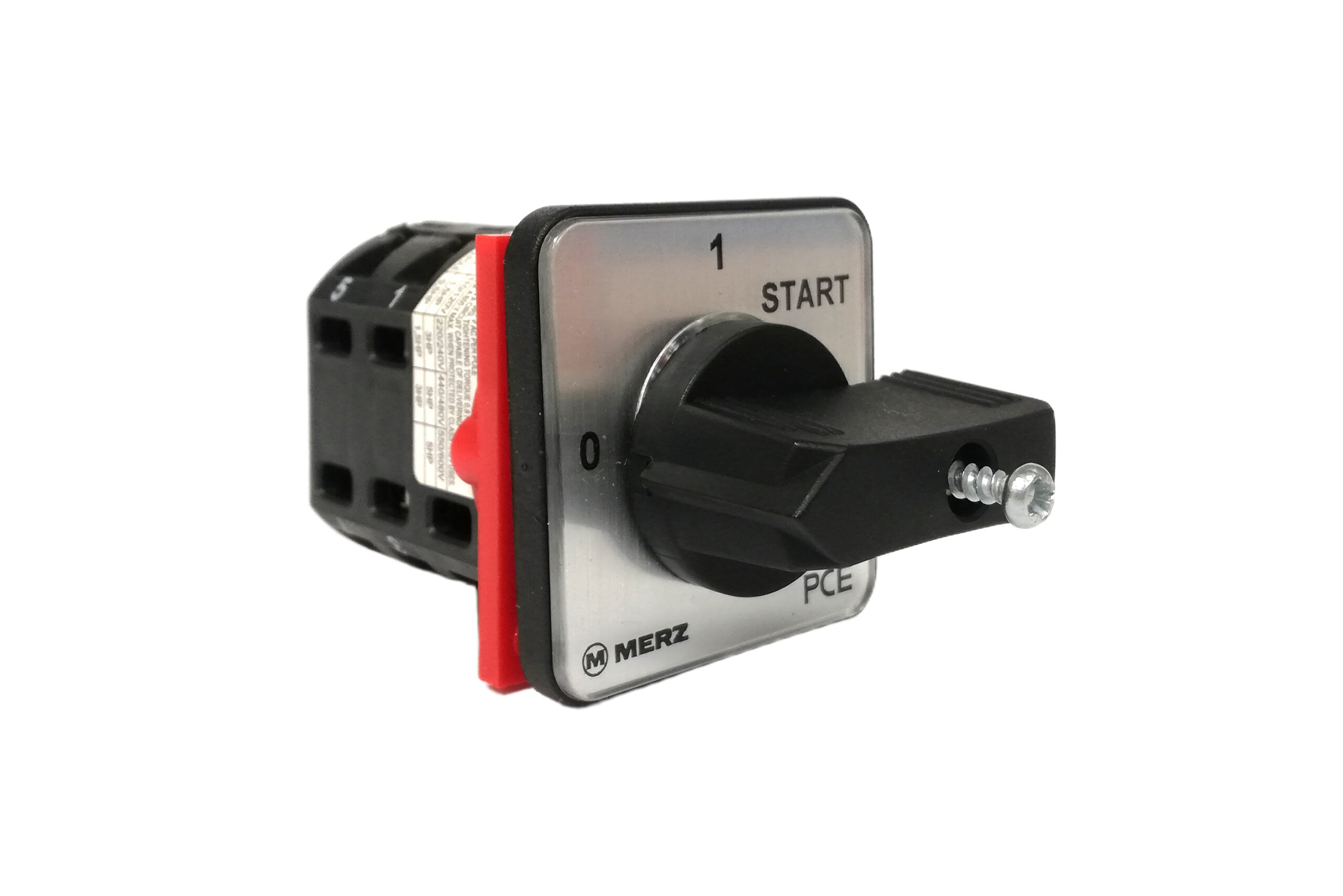 Spring Return Rotary Switch 0-1<2 25A E105/1.02 MZ12850 MERZ