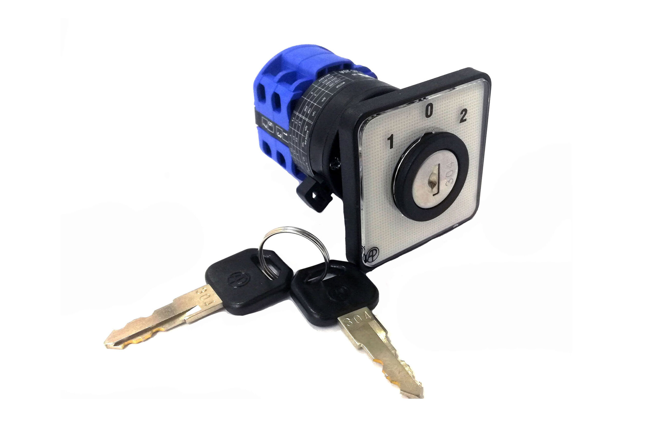 Rotary Key Switch Spring Return Changeover 20Amps 2 Pole R212-K