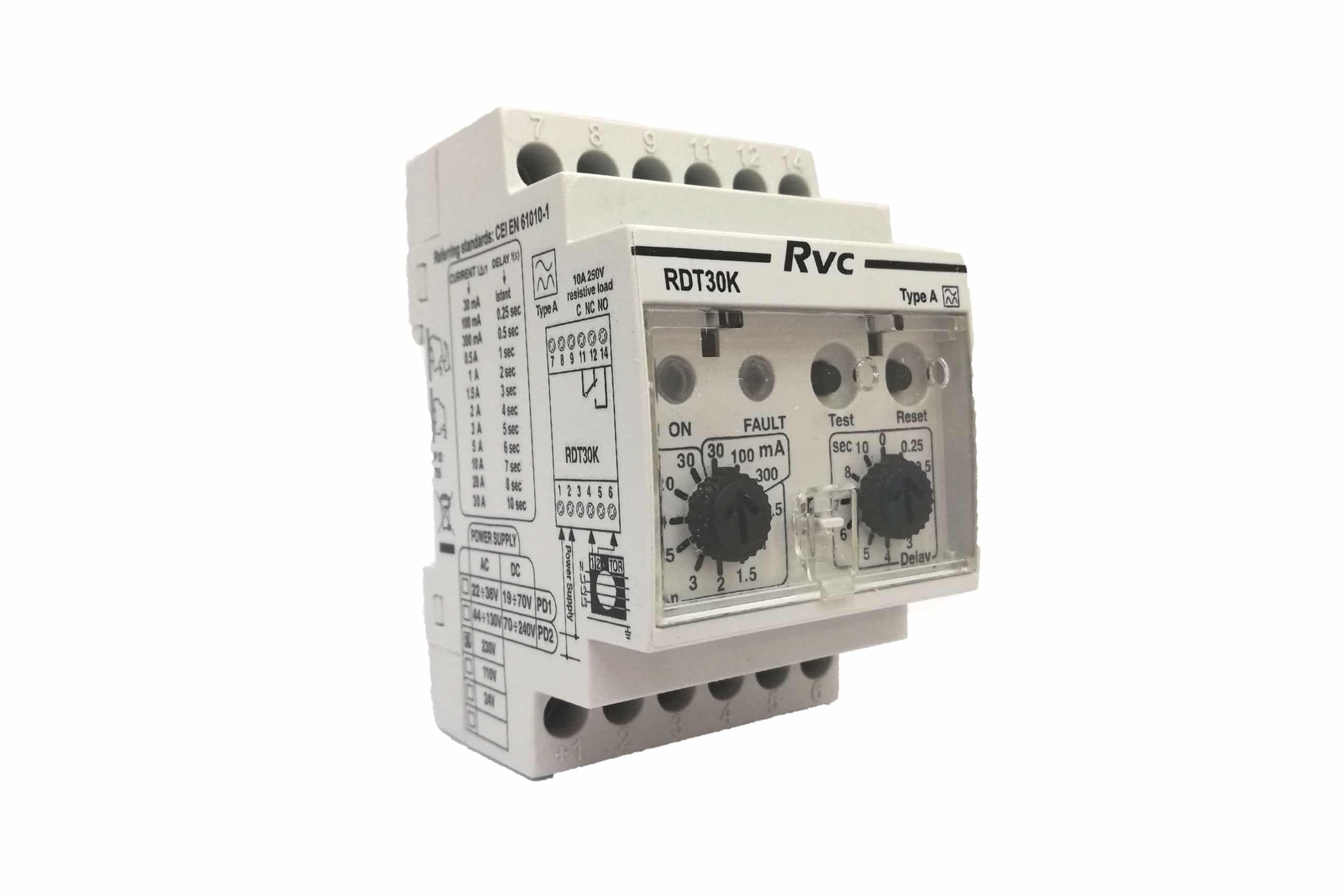 RDT30K Earth Leakage Relay Revalco