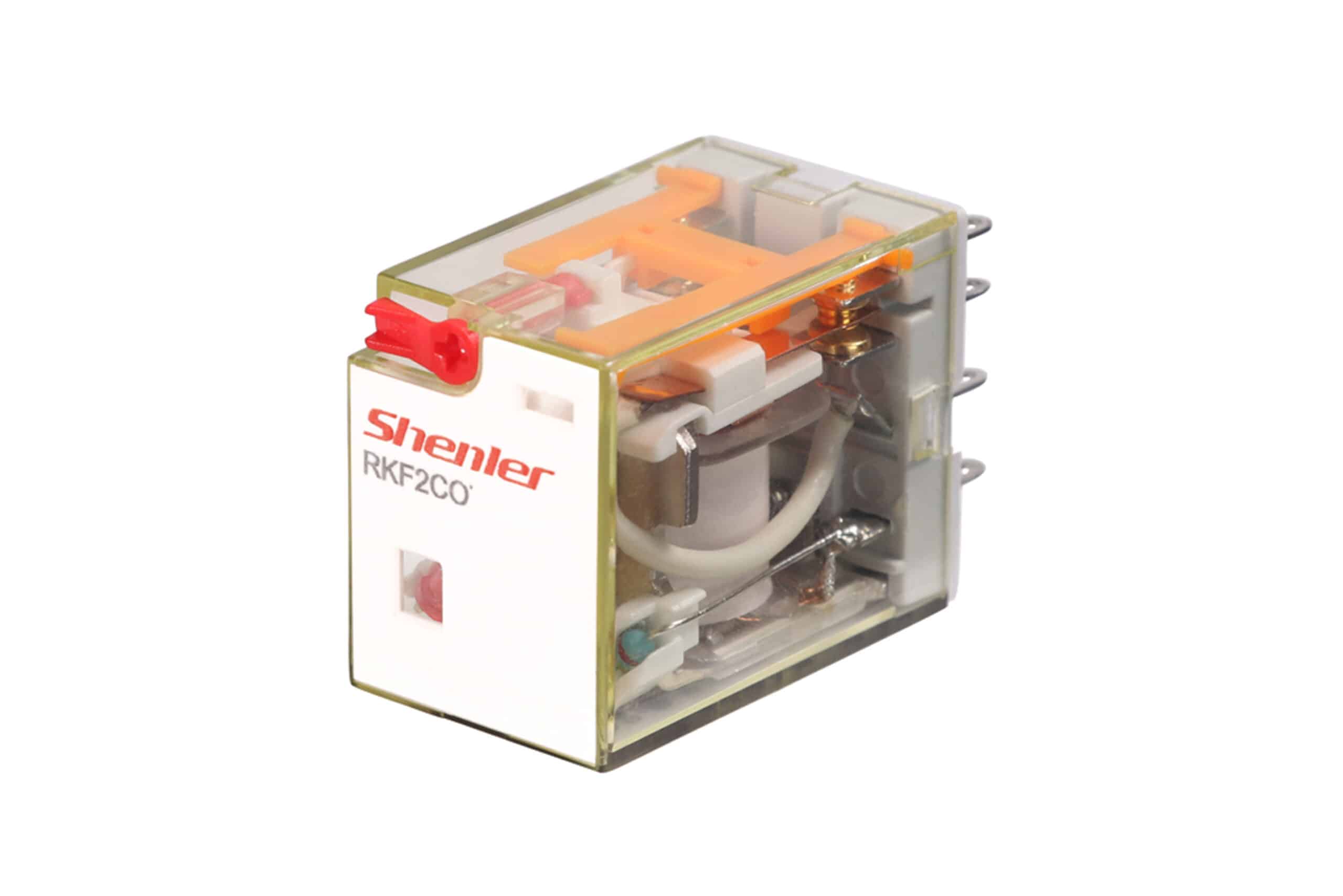 8 Pin DPDT Relay Flat Pin Base Mount RKF2CO Shenler