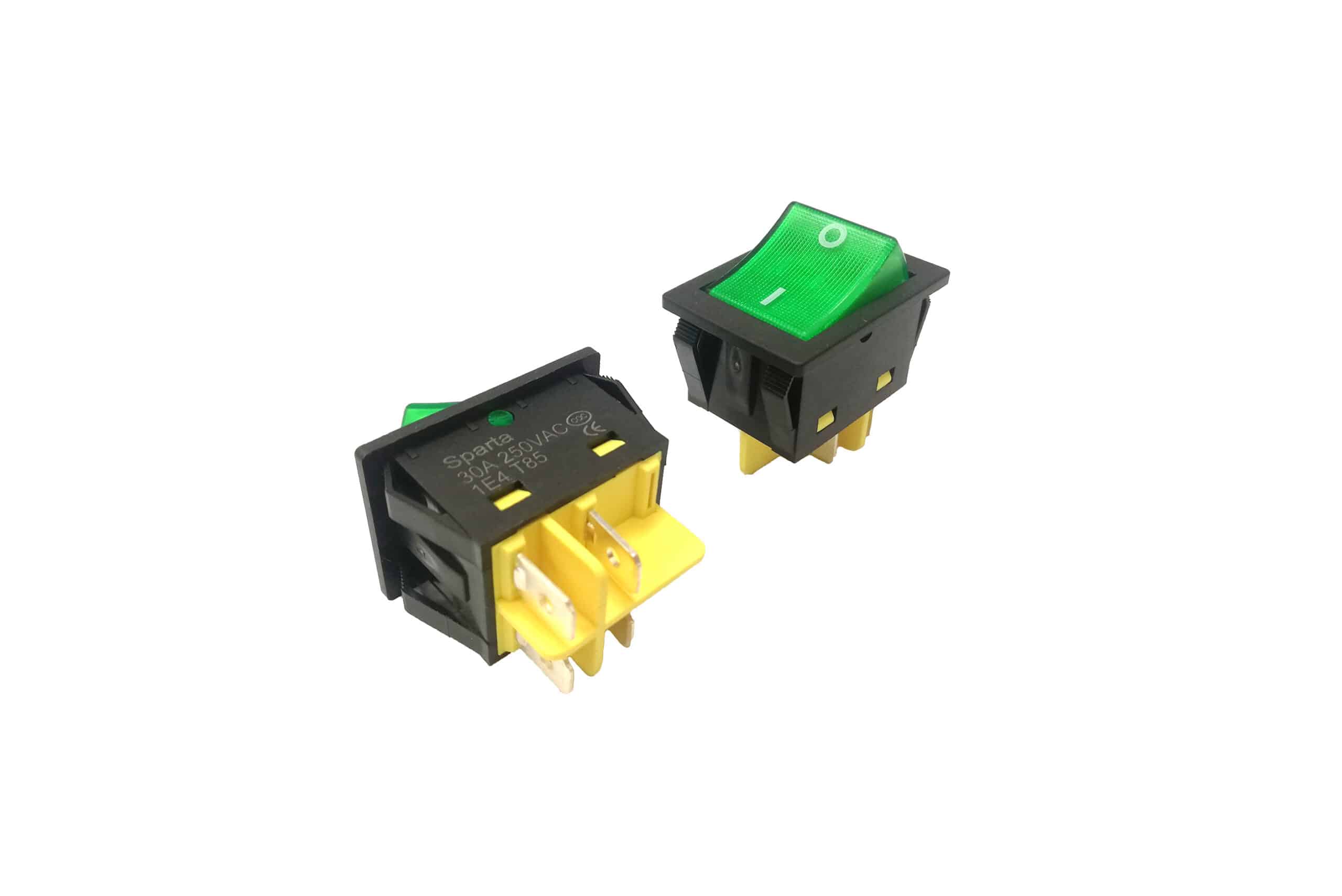 RS304 GREEN ROCKER SWITCH