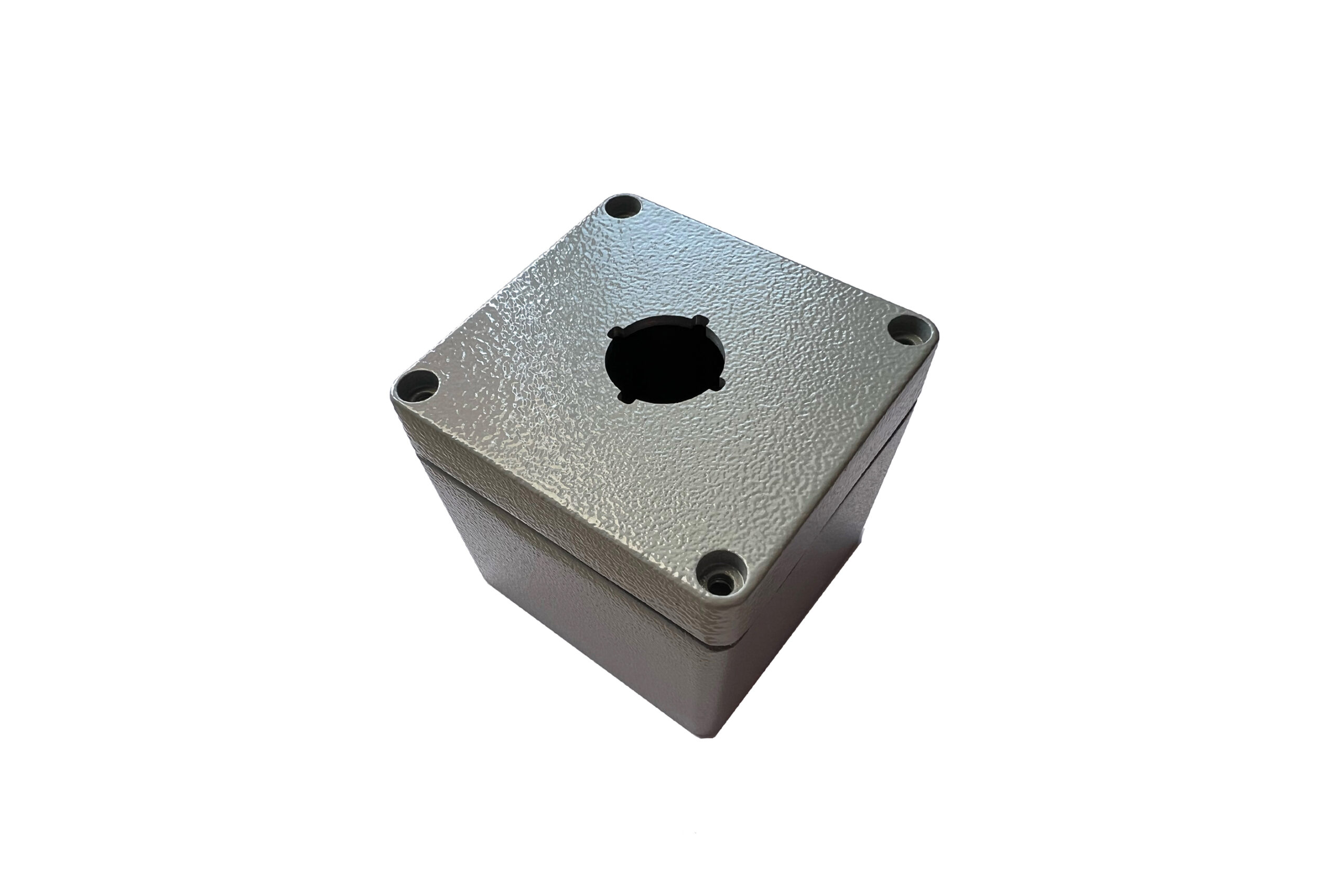 Metal Push Button Box 1 Hole 22mm 80x75x70mm SP1-G Sparta