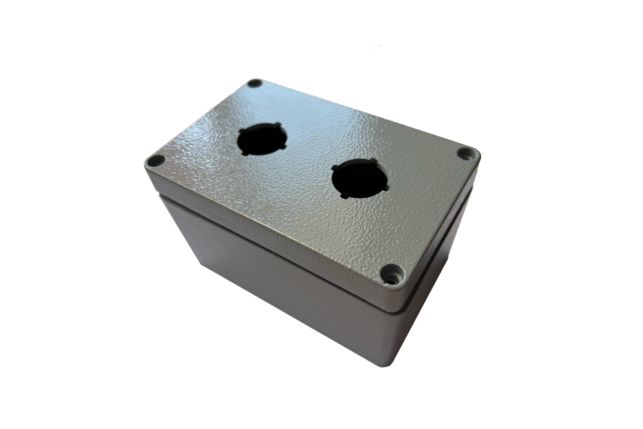Push Button Box Metal 2 Hole 22mm 80X125X70mm SP2G Sparta