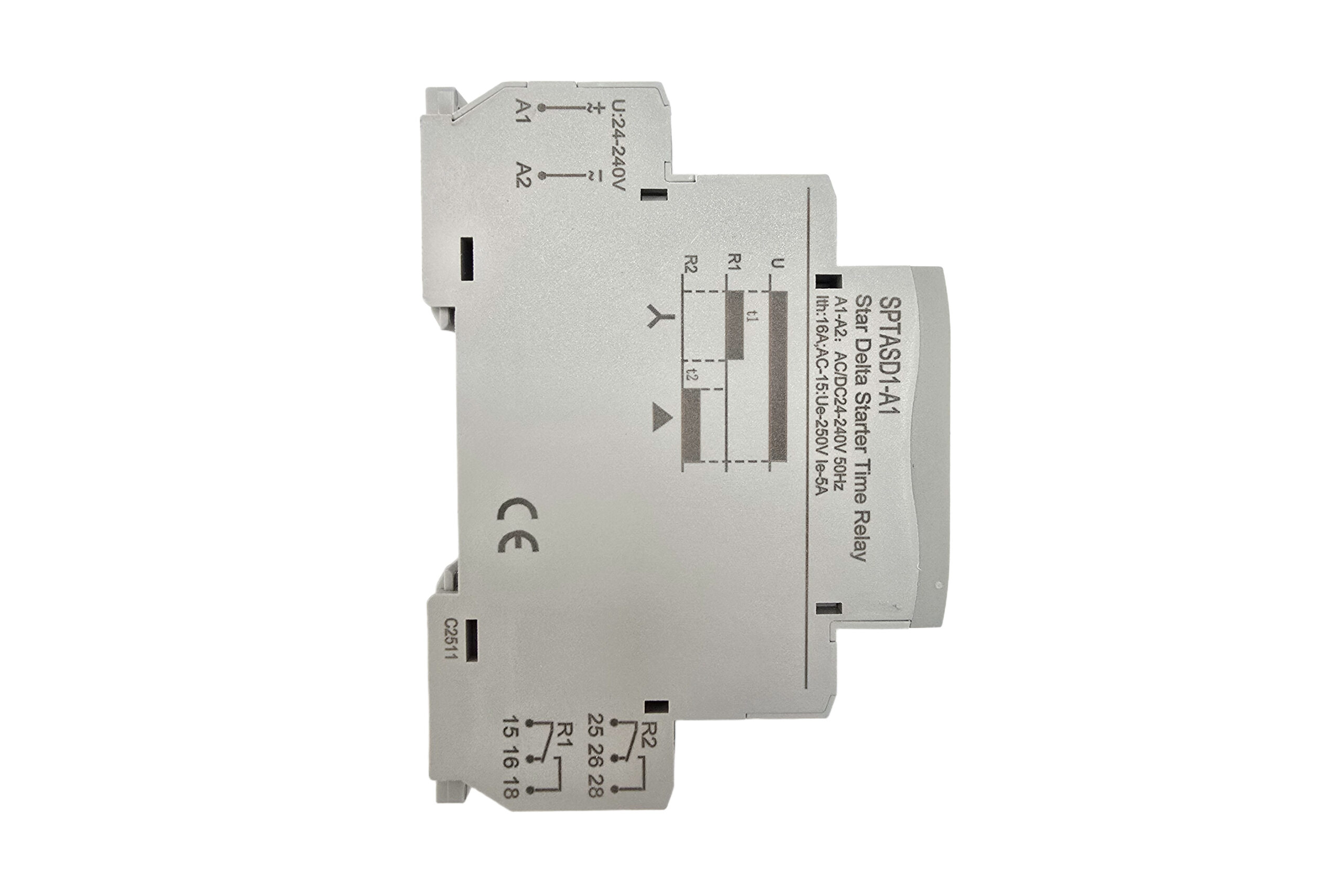 Star and Delta Timer 24-240VAC/DC Analog SPTASD1-A1 Sparta - Image 2