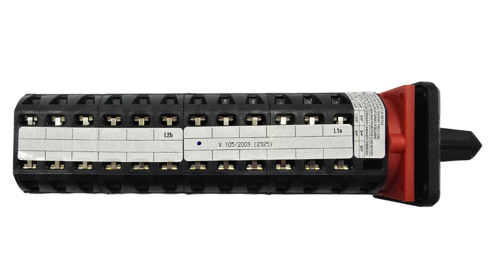 12 Position Switch Rotary 25Amps 2 Pole Panel Mount MERZ - Image 5
