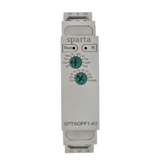 Off Delay Timer 24-240VAC/DC 0.1s to 240h SPTAOFF1-A1 Sparta
